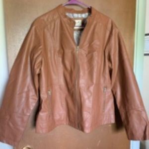 Faux Leather Jacket